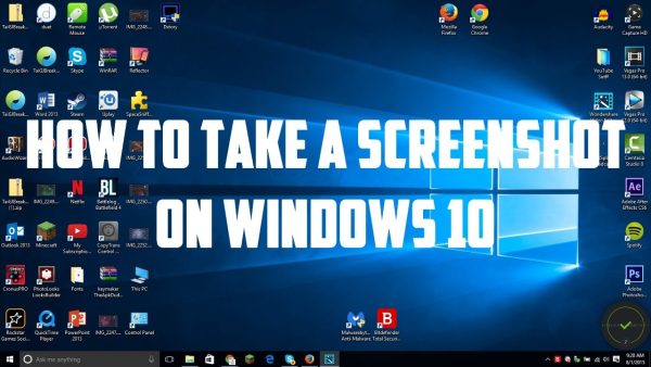 How to Take Screenshots on PC with Windows 10
