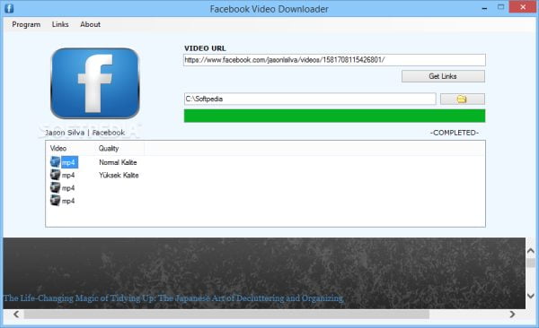 Using a Facebook Video Downloader Software