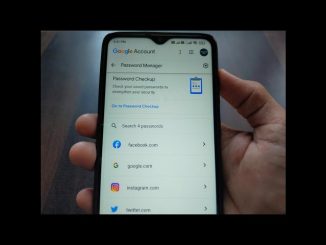 Manage Saved Passwords on Your Android